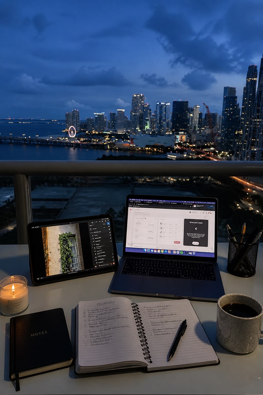 Business planning workspace